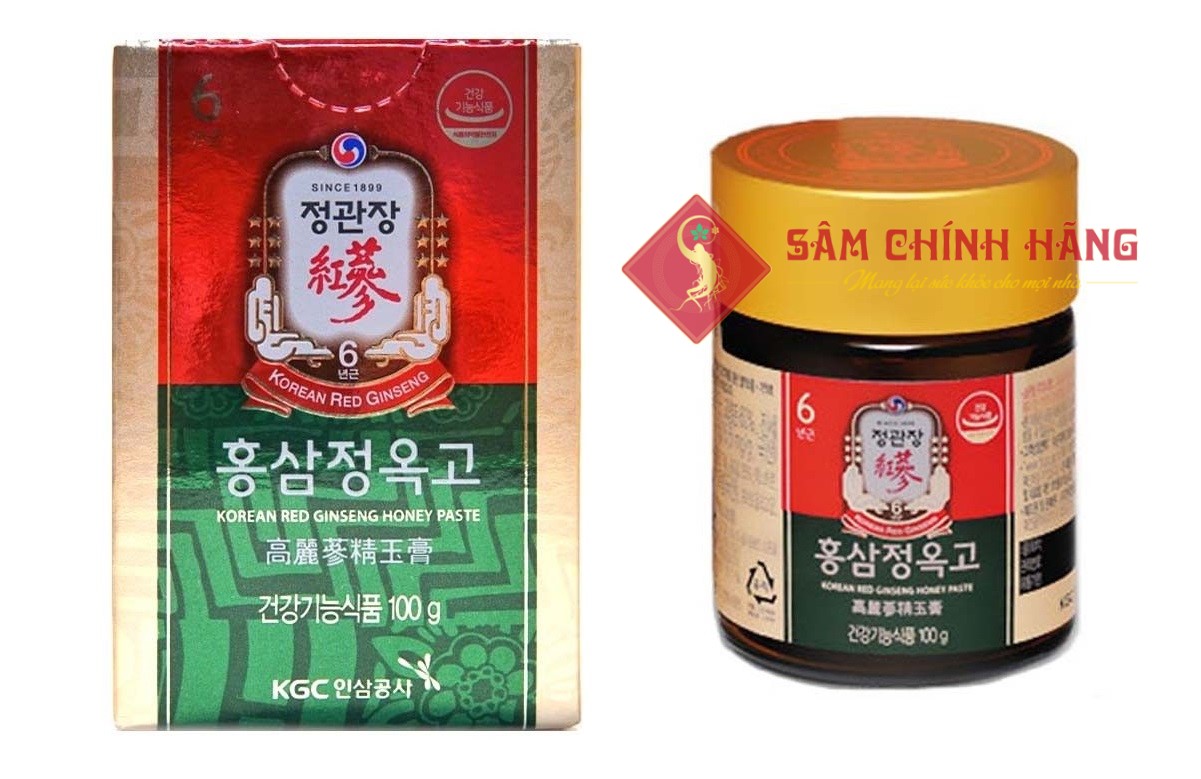 Cao Hồng Sâm Mật Ong (Extract with Honey Paste 100G)
